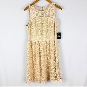 SD COLLECTION Beige Lace Dress
